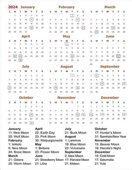 Pagam holiday calendar 2022